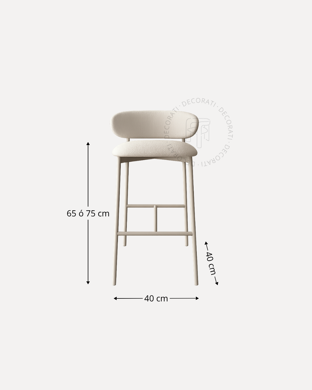 Silla Bar Greige