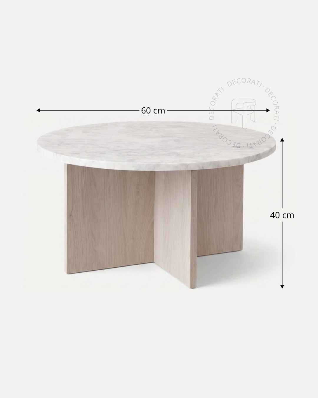 Mesa de Centro Redonda Wood