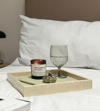 Cargar imagen en el visor de la galería, Bandeja Esmeralda de Mármol Beige