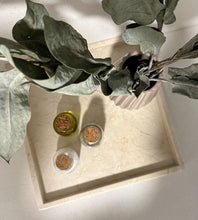 Cargar imagen en el visor de la galería, Bandeja Esmeralda de Mármol Beige