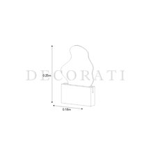 Cargar imagen en el visor de la galería, Espejo Dharma de Mármol Blanco