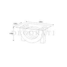 Cargar imagen en el visor de la galería, Mesa de Centro Perla de Mármol