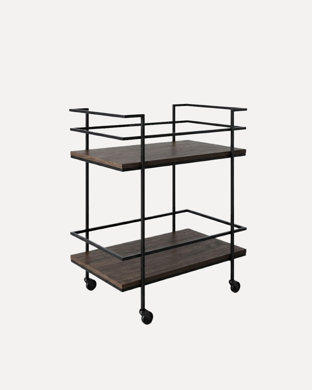 Carrito Bar Gin Woodblack
