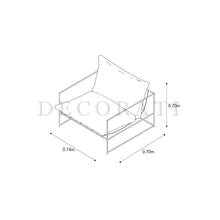 Cargar imagen en el visor de la galería, Sillón Agatha Greige