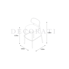 Cargar imagen en el visor de la galería, Silla Bar Greige