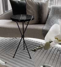 Cargar imagen en el visor de la galería, Mesa Auxiliar Clods de Mármol All Black