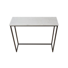 Cargar imagen en el visor de la galería, Consola Frida de Mármol Blanco Black