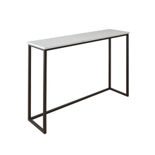 Cargar imagen en el visor de la galería, Consola Frida de Mármol Blanco Black