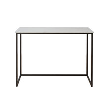 Cargar imagen en el visor de la galería, Consola Frida de Mármol Blanco Black