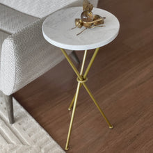 Cargar imagen en el visor de la galería, Mesa Auxiliar Clods de Mármol Gold