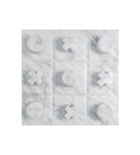 Cargar imagen en el visor de la galería, Tic Tac Toe Athena de Mármol Blanco