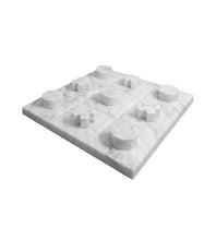 Cargar imagen en el visor de la galería, Tic Tac Toe Athena de Mármol Blanco