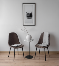 Cargar imagen en el visor de la galería, Mesa Auxiliar Organic de Mármol Blanco Black