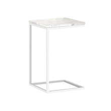 Cargar imagen en el visor de la galería, Mesa Auxiliar Mile de Mármol Blanco All white