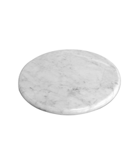 Cargar imagen en el visor de la galería, Tabla Redonda de Mármol Blanco