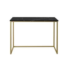 Cargar imagen en el visor de la galería, Consola Frida de Mármol Negro Gold