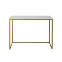 Cargar imagen en el visor de la galería, Consola Frida de Mármol Blanco Gold