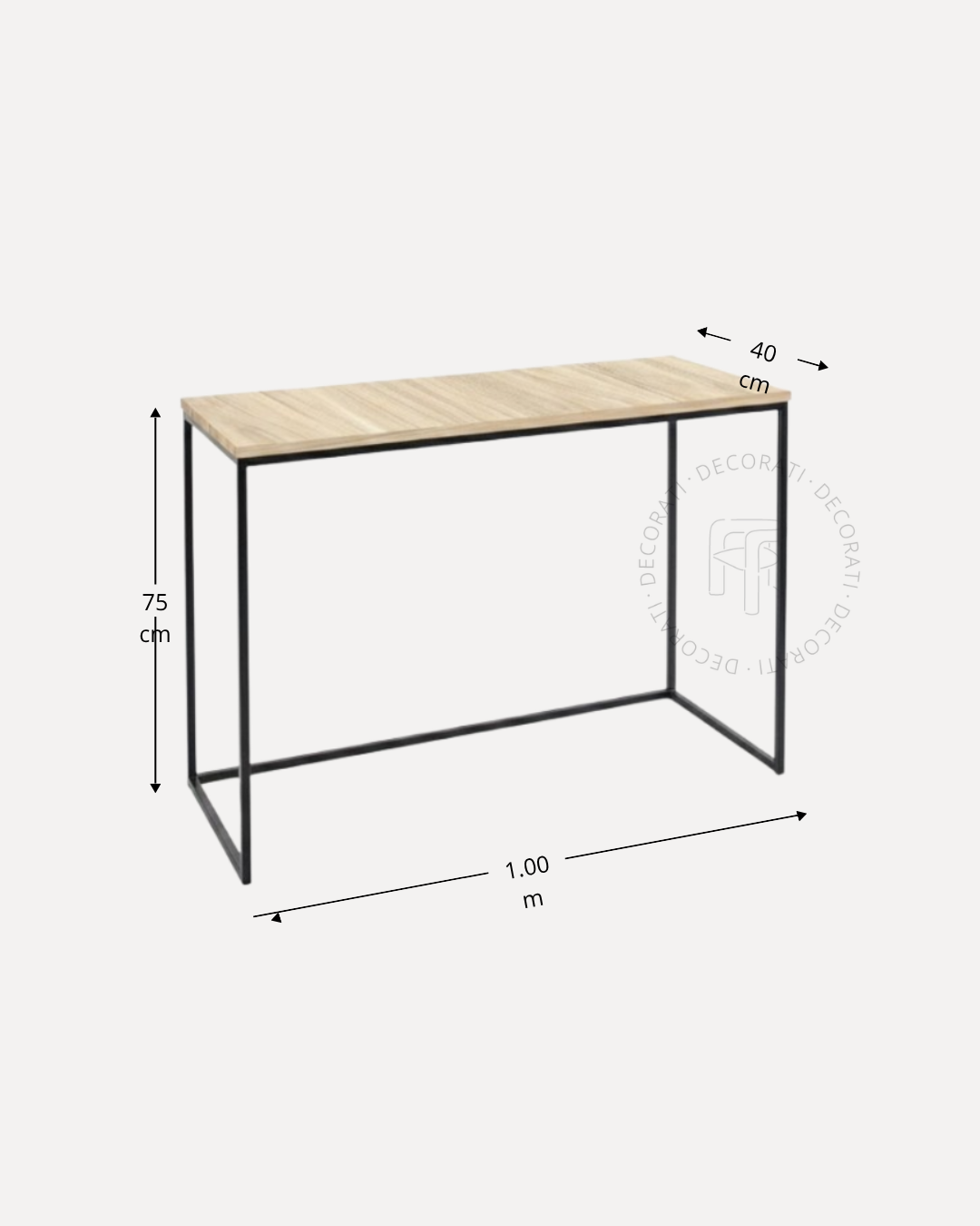 Escritorio Tensia de Madera Black