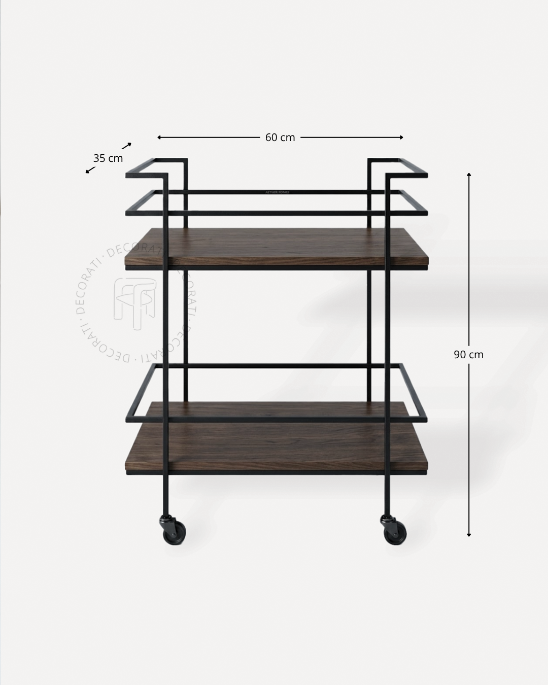 Carrito Bar Gin Blackwood