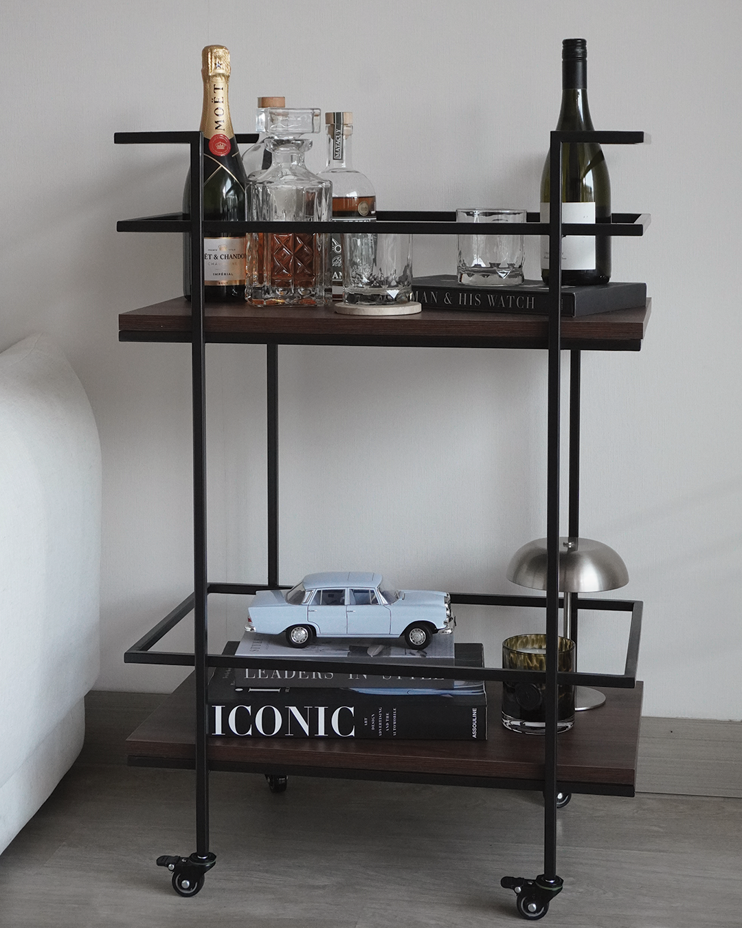 Carrito Bar Gin Blackwood