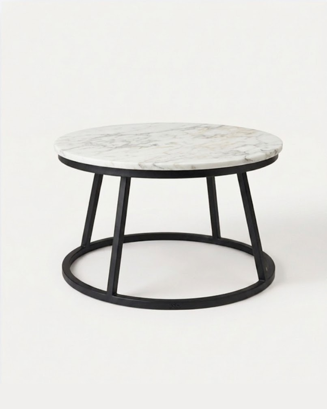 Mesa de Centro Dos Aros de Mármol