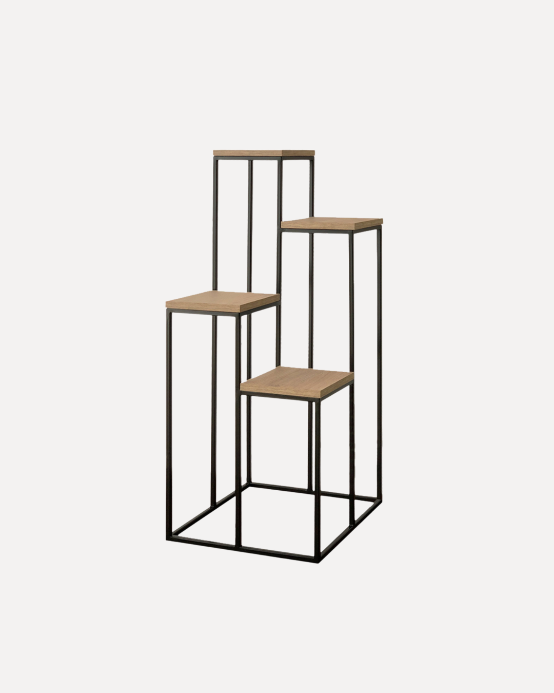 Porta Macetero Pot de Madera Black