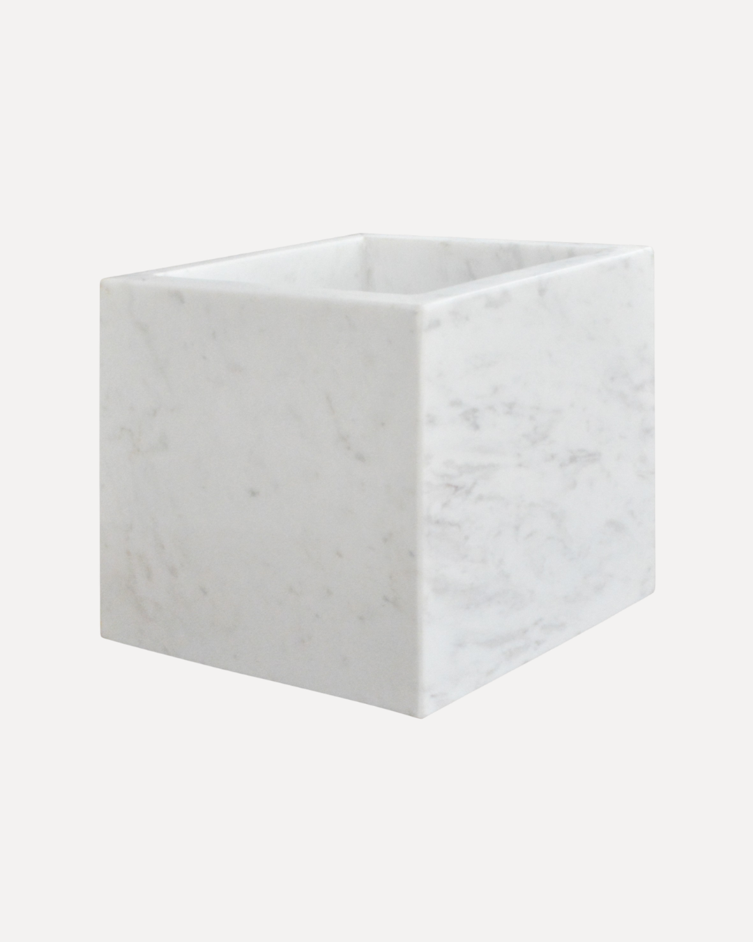 Maceta Lady de Mármol Blanco