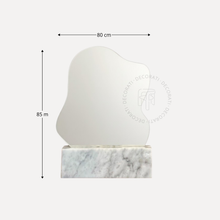 Cargar imagen en el visor de la galería, Espejo Dharma de Mármol Blanco
