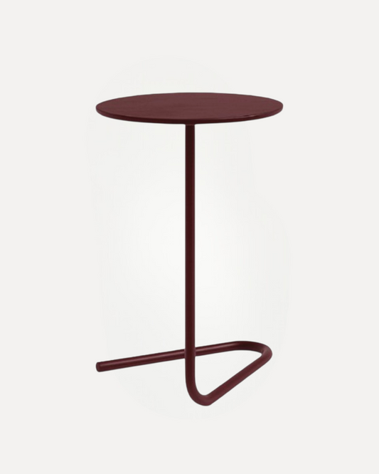 Mesa Auxiliar Burgundy