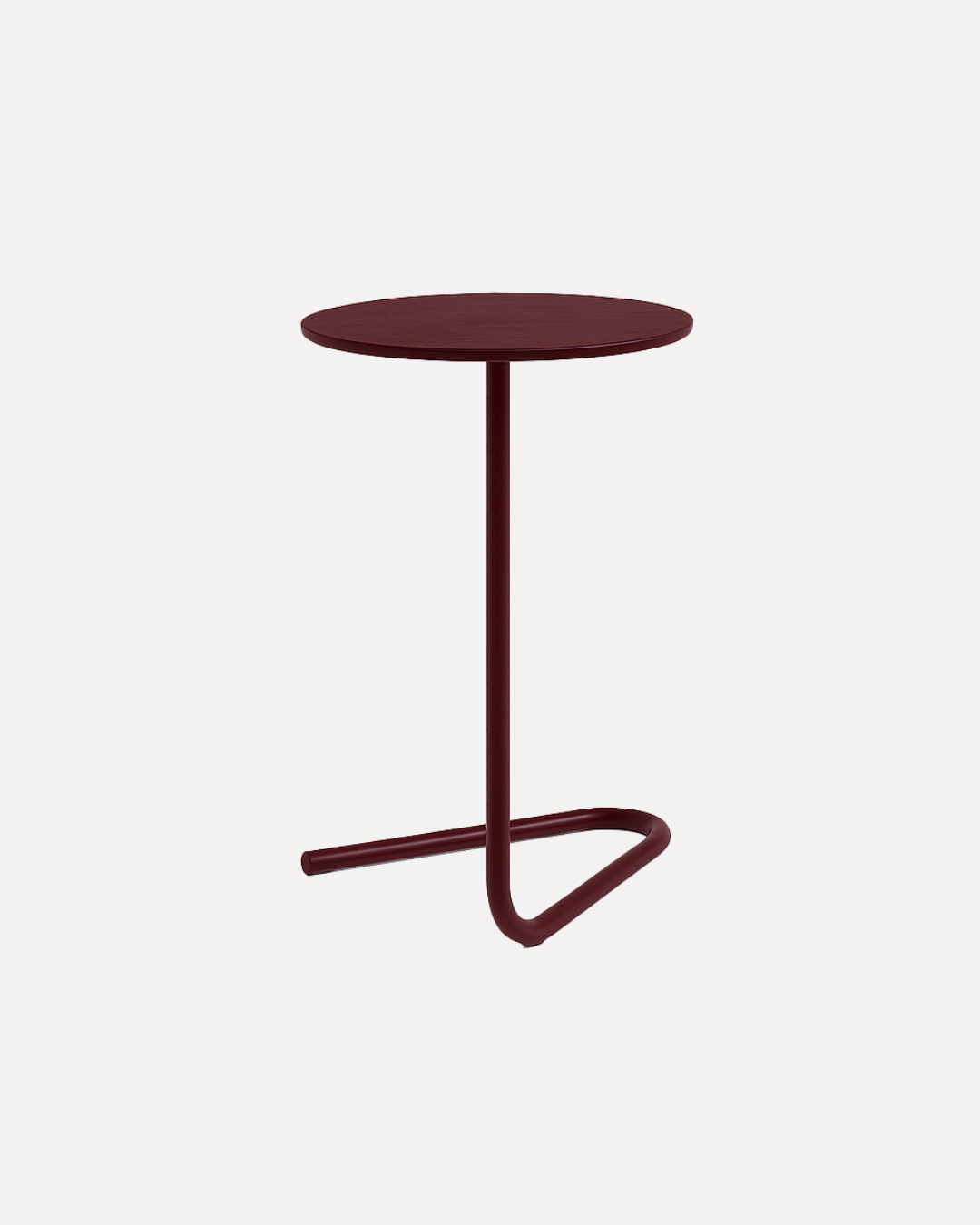 Mesa Auxiliar Burgundy