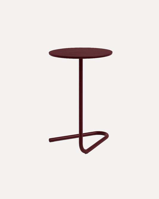 Mesa Auxiliar Burgundy