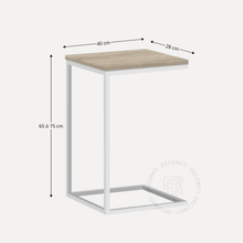 Cargar imagen en el visor de la galería, Mesa Auxiliar Mile de Madera Black
