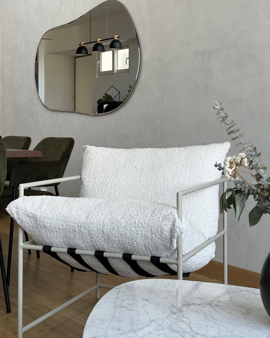 Sillón Agatha Greige