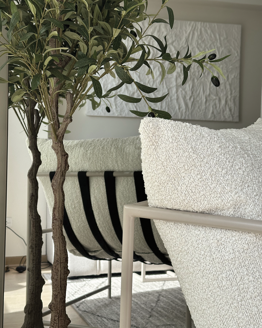 Sillón Agatha Greige