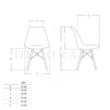 Cargar imagen en el visor de la galería, Silla Miles White
