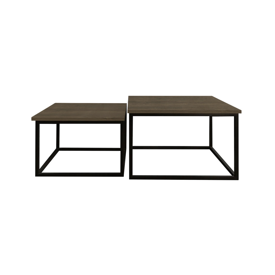 Mesa de Centro Dúo de Madera Black